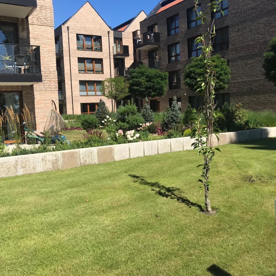 Baltic Riviera Apartments - Garden Sanctuary Retreat Gdańsk Kültér fotó