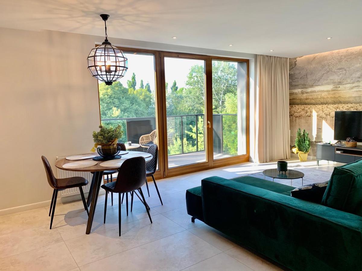 Baltic Riviera Apartments - Garden Sanctuary Retreat Gdańsk Kültér fotó