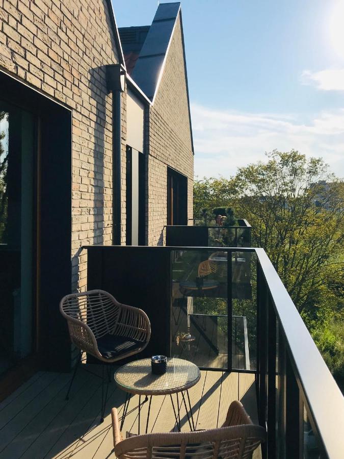 Baltic Riviera Apartments - Garden Sanctuary Retreat Gdańsk Kültér fotó