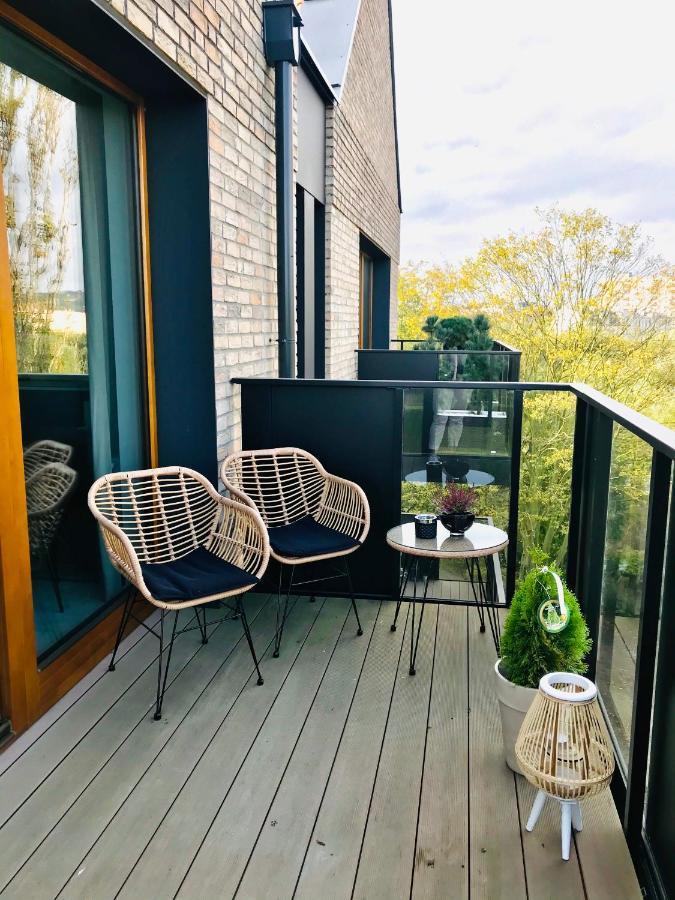 Baltic Riviera Apartments - Garden Sanctuary Retreat Gdańsk Kültér fotó